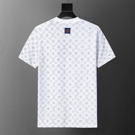 T-shirt LV con iniziali LV impresse