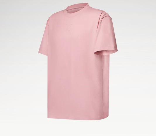 T-shirt LV con iniziali LV impresse