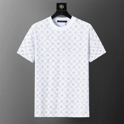 T-shirt LV con iniziali LV impresse