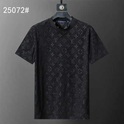 T-shirt LV con iniziali LV impresse