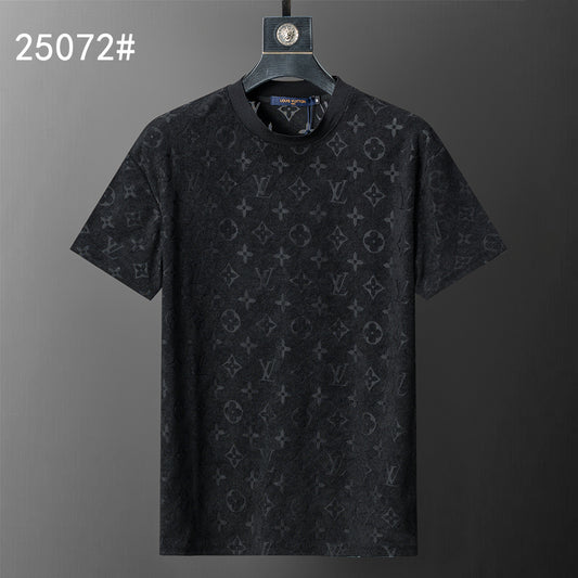 T-shirt LV con iniziali LV impresse