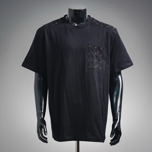 T-shirt LV con iniziali LV impresse