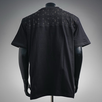 T-shirt LV con iniziali LV impresse
