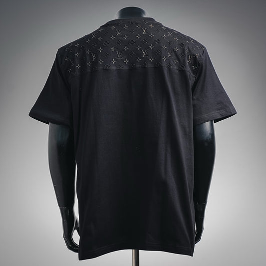 T-shirt LV con iniziali LV impresse