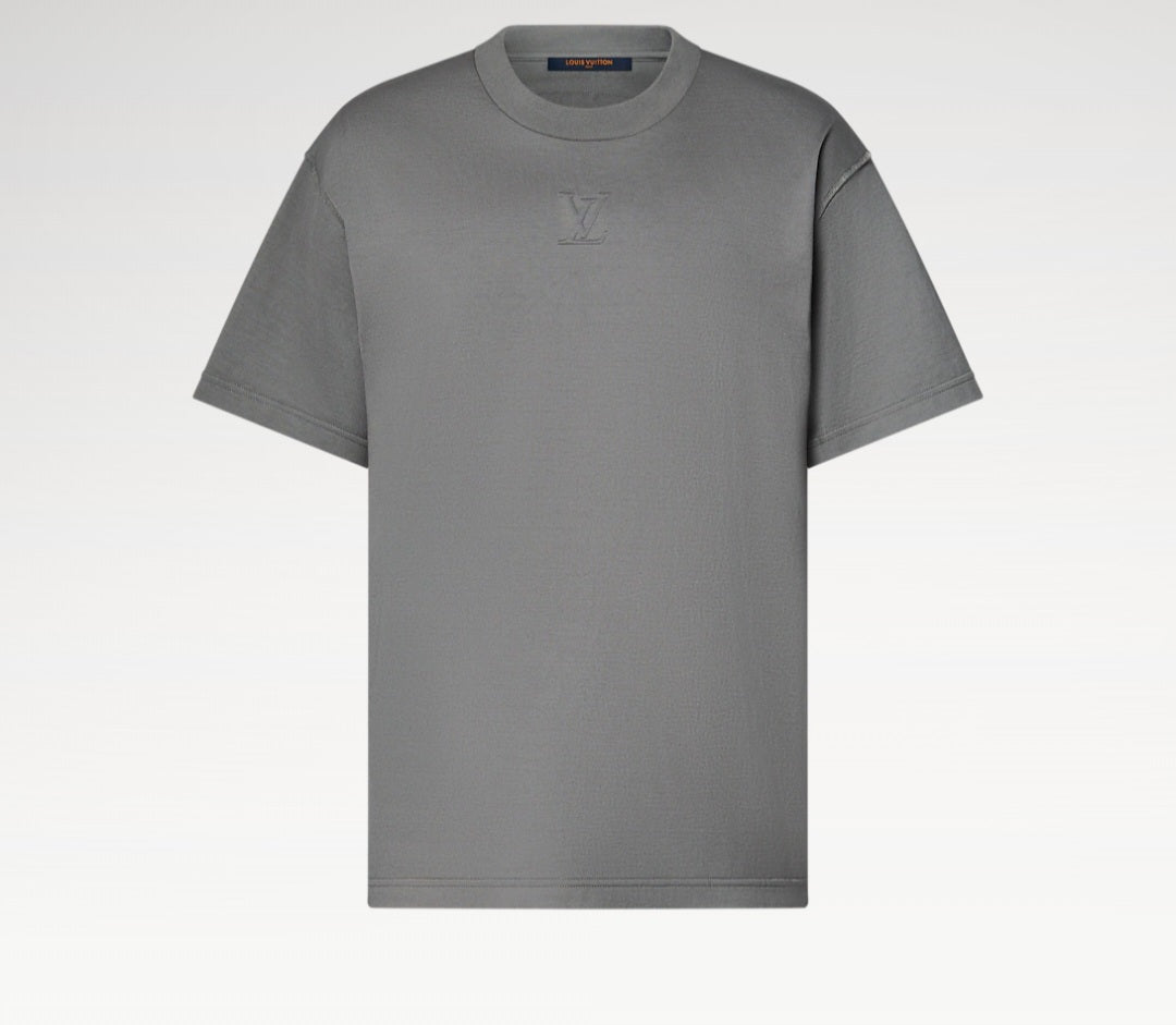 T-shirt LV con iniziali LV impresse