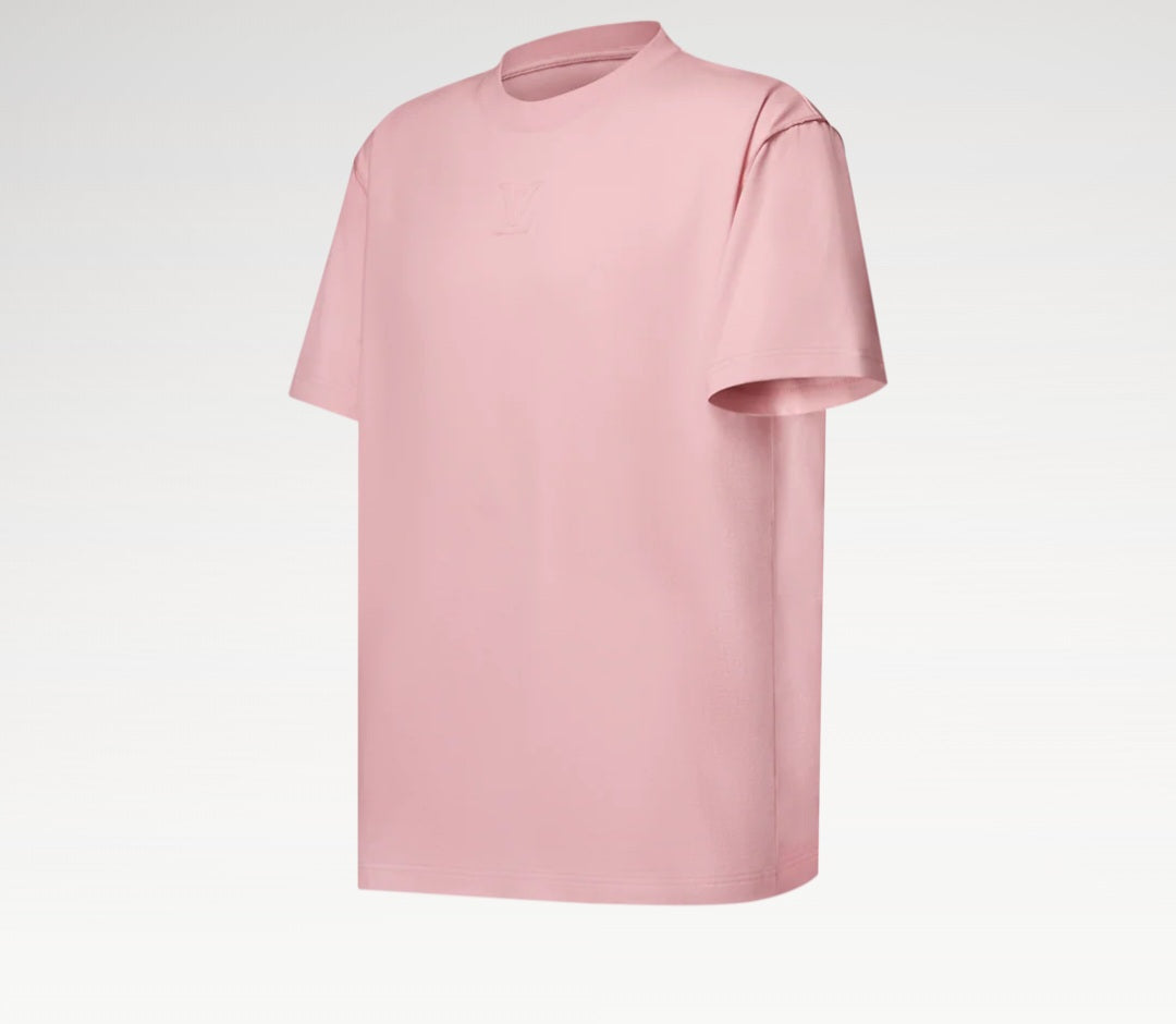 T-shirt LV con iniziali LV impresse
