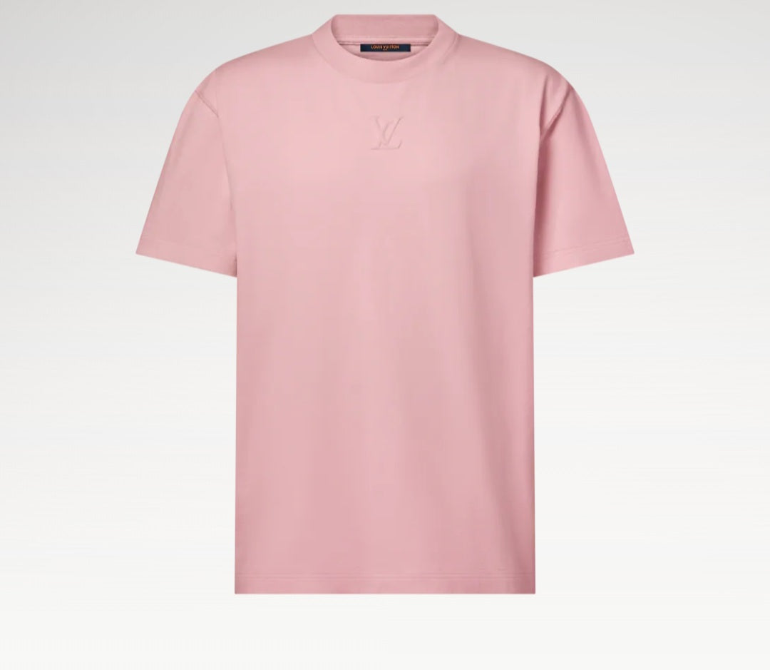 T-shirt LV con iniziali LV impresse